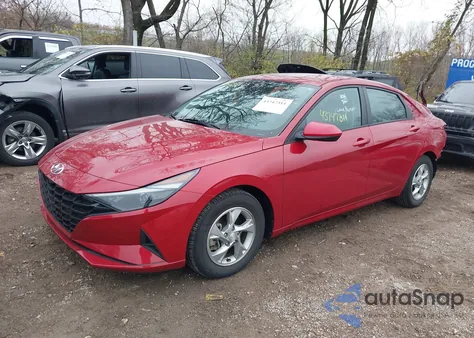 2022 Hyundai Elantra Se from USA, damaged, VIN KMHLL4AG6NU309393